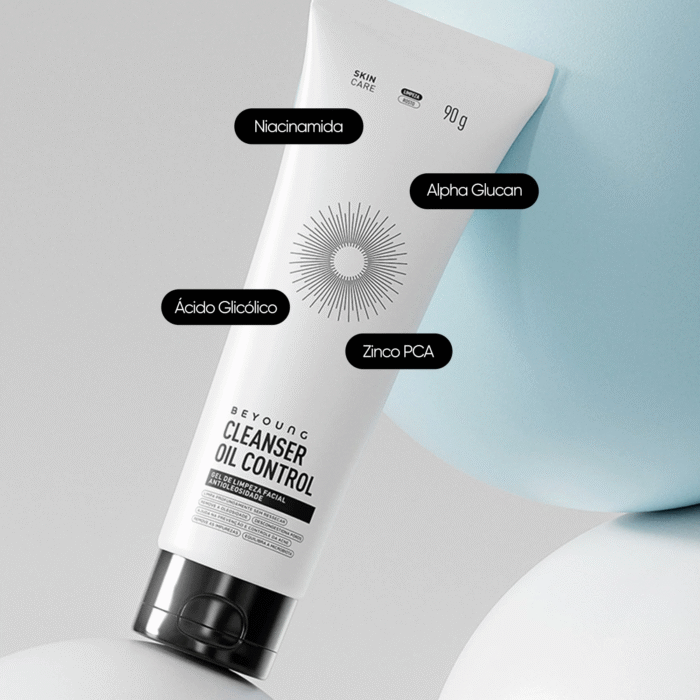 Gel de limpeza facial com ácido glicólico (controle de oleosidade) - Image 4